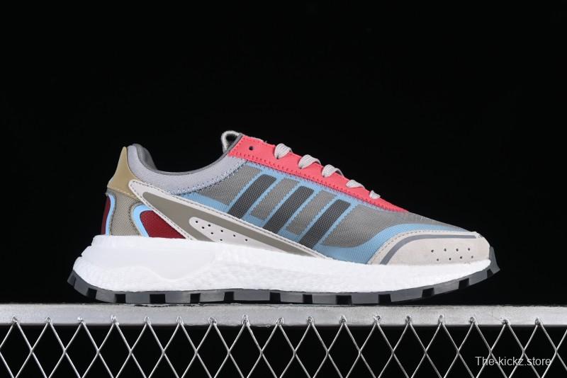 Adidas Retropy P9 GW9333 Running Shoes with Thick Popcorn Sole