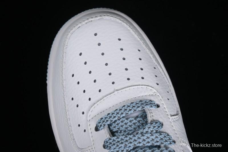 Nike Nocta x Nike Air Force 1 '07 Low "Certified Lover Boy" Ice Blue Classic Low-Top Casual Sneakers - LO1718-061