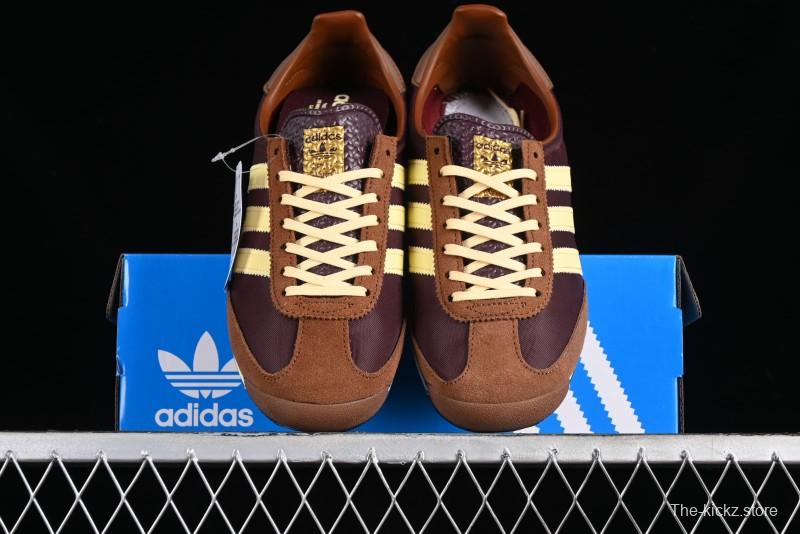 Adidas Originals SL 72 Retro Running Shoes with Nylon Upper and Suede Accents - IE3425