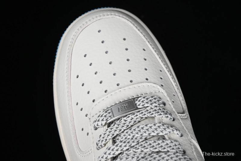 Nike Supreme x Air Force 1'07 Low Casual Sneakers in Lake Blue - HD1968-024