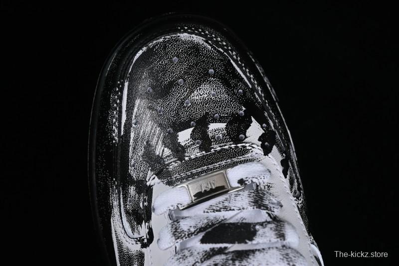 Nike Air Force 1 '07 Low Custom Hand-Painted 2D Industrial Scene Casual Sneakers - 315122-311