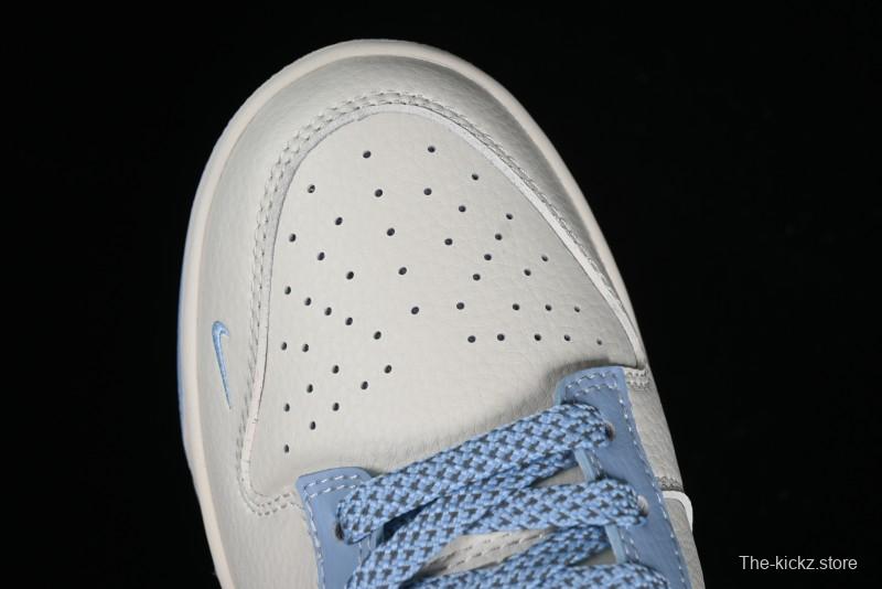 Nike Supreme x SB Dunk Low Stone Island Collaboration - Azure Starry Sky Anniversary High-End Custom Low-Top Casual Sneakers - BB9866-001