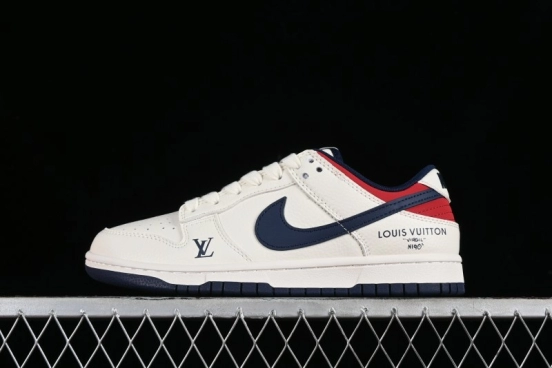 Nike SB Dunk Low LV Collaboration Anniversary High-End Custom Low-Top Casual Sneakers - XX2025-313