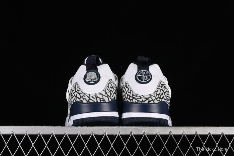 Nike Jordan Spizike Low AJ Hybrid Sneakers with Classic White-Black Colorway - FQ1759-104