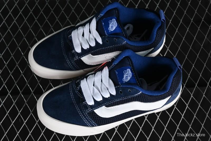 Vans Classics Knu Skool Retro Sneakers with Enlarged Toe and Thickened Trim - VN0009QCLC3