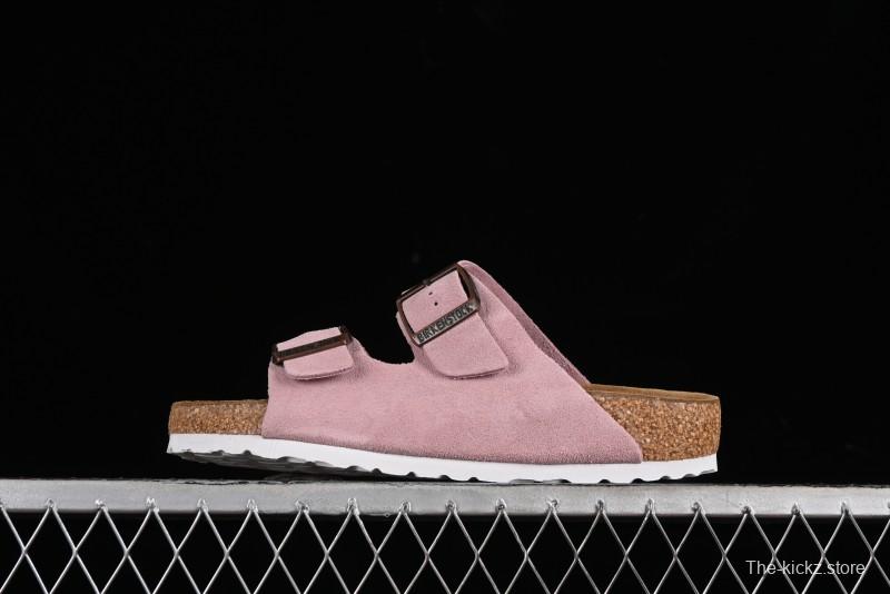 Birkenstock Arizona Soft Footbed Sandals with Suede Leather and Lambswool Lining - G.D4