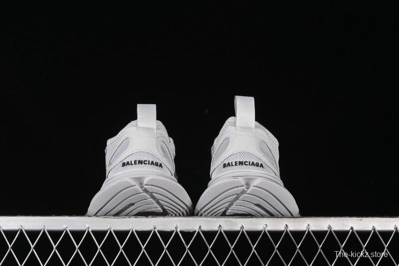 Balenciaga Circuit Lightweight Distressed Print Round Toe Fashion Casual Shoes - WFLGY0315