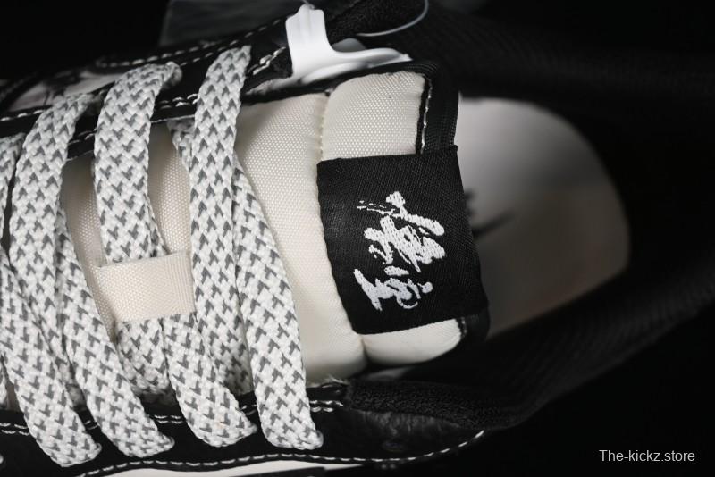 Nike Air Force 1 '07 Low Stussy Collaboration - Mythical Wukong Low-Top Casual Sneakers - XZ6188-555