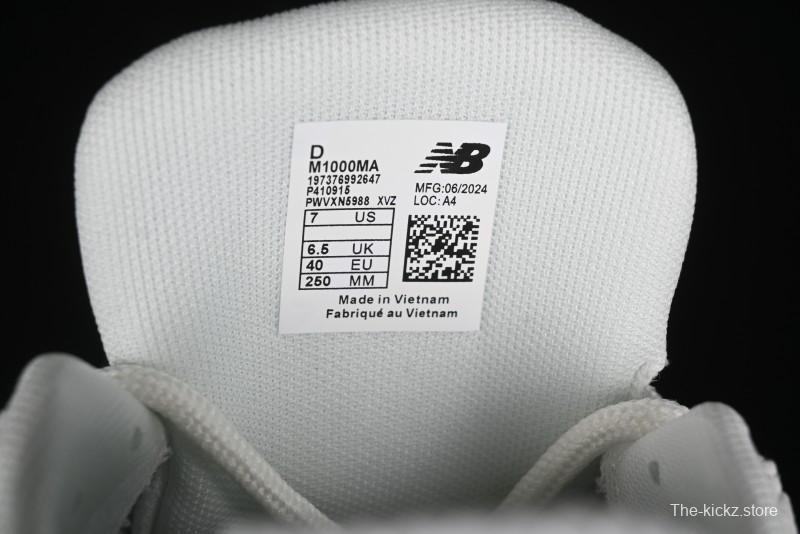 New Balance 1000 Series Retro Dad Style Low-Top Casual Running Shoes - M1000MA