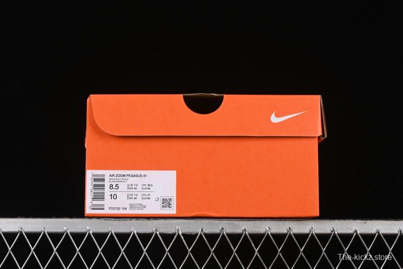 Nike Air Zoom Pegasus 41 Breathable Lightweight Running Shoes with Durable Design - FD2722-104