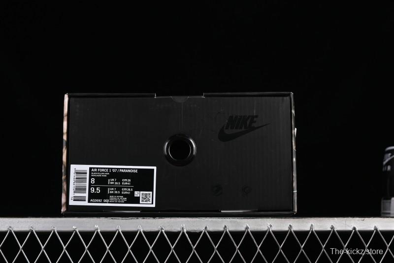 Nike Peaceminusone x Air Force 1 '07 Graffiti Casual Sneakers - AQ3692-003