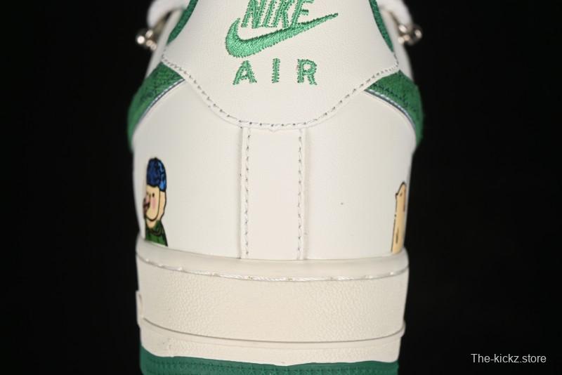 Nike Air Force 1 '07 Low x Capybara "Van Gogh" Casual Sneakers - LV0506-330