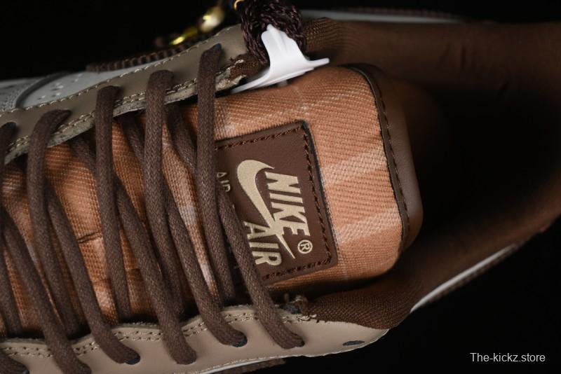 Nike Air Force 1 '07 Low Sun Black Myth Wukong Painting Leisure Sneakers - FV3202-122