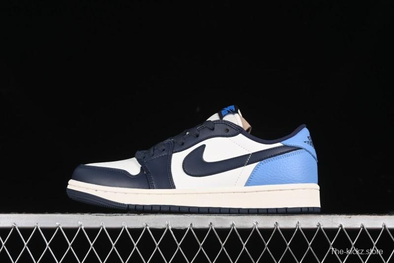 Nike Air Jordan 1 Low OG "Obsidian" Basketball Shoes - CZ0790-400