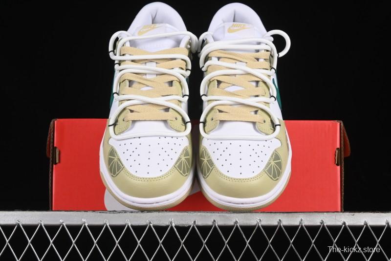 Nike Dunk Low SB Lemon Mojito Casual Skate Shoes - DV0833-100