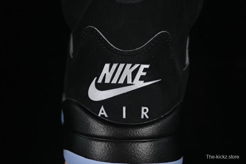 Nike Air Jordan 5 Retro Black Metallic Reimagined Basketball Shoes - HF3975-001