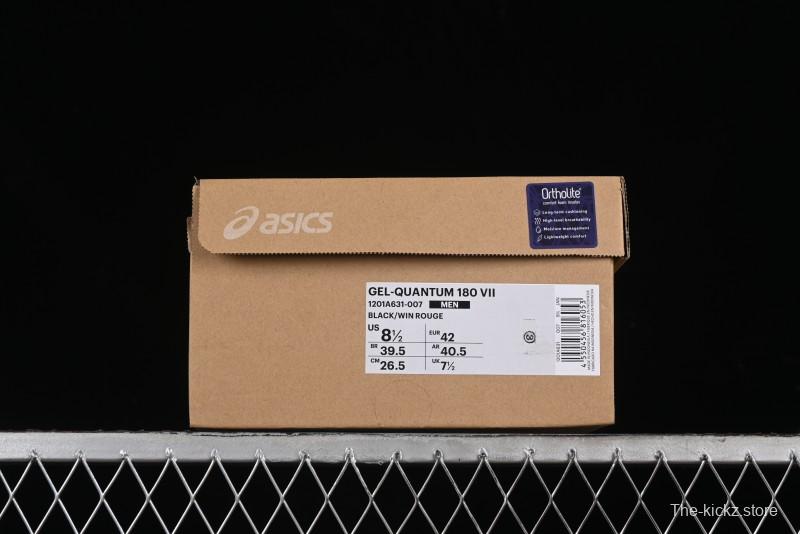 Asics Gel-Quantum 180 VII Retro Breathable Casual Shoes with Cushioning for Men - 1201A631-007