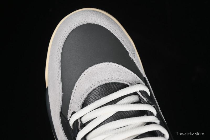 Nike Air Jordan 4 Remastered Sneakers in Black Grey - FQ7938-002