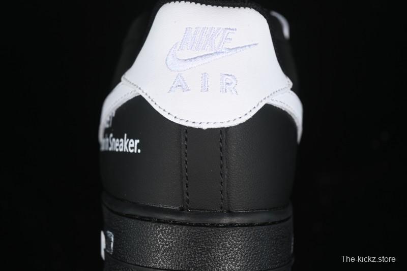 Nike Air Force 1 '07 Low Graffiti White Black Casual Sneakers - CW2288-017