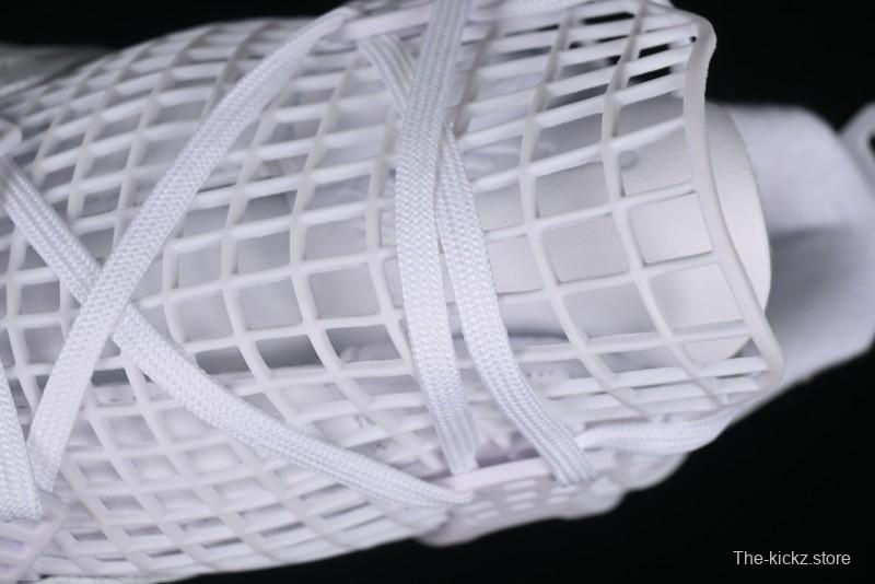 Nike Air Jordan 4 Retro Basketball Shoes with Net Design - FV7251-107