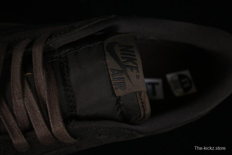 Nike Travis Scott x Air Jordan 1 Low OG AJ1 Collaboration Reverse Swoosh Sneakers - DM7866-202