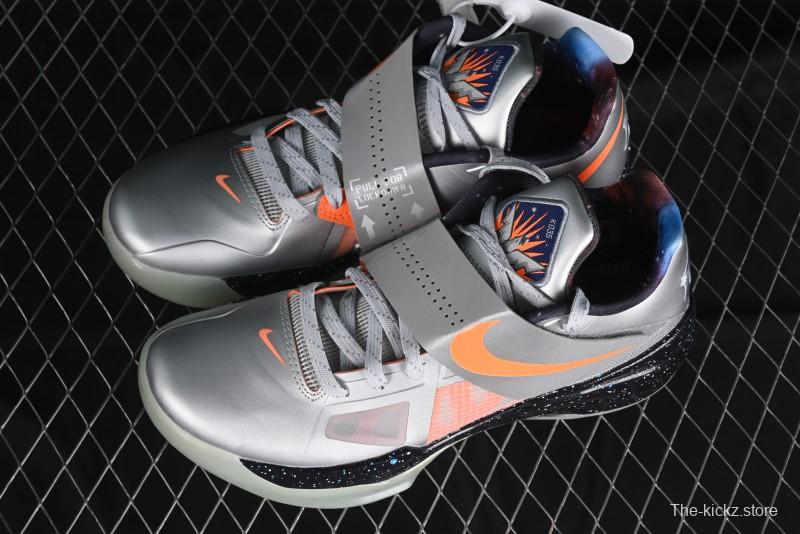 Nike KD 4 Galaxy All Star Basketball Shoes with Zoom Air Cushion and Adaptive Fit System - FD2635-001
