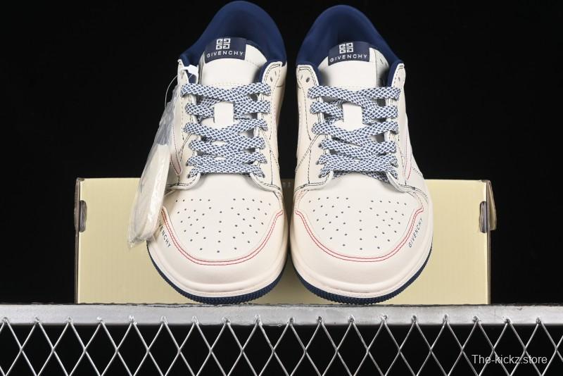 Nike Travis Scott x Fragment Design x Air Jordan 1 Low OG SP AJ1 Low-top Casual Sneakers - XY2688-115