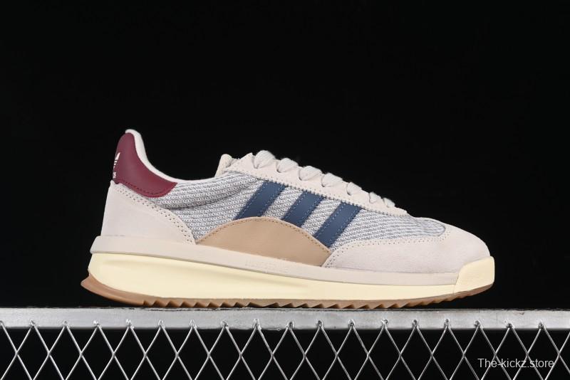 Adidas Originals SL 72 Retro Running Shoes with Nylon Upper and Rubber Outsole - JI2500