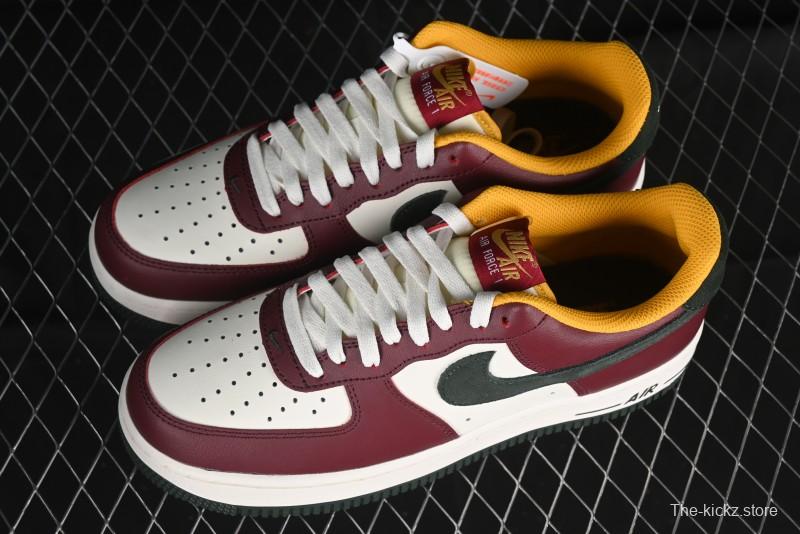 Nike Air Force 1 '07 Low Casual Sneakers with Full-Length Air Cushion - HQ3612-113