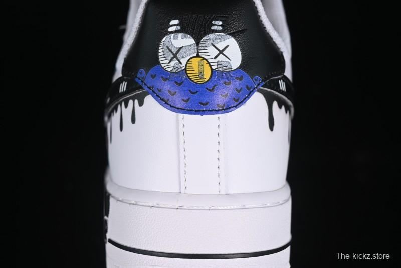 Nike Air Force 1 '07 Low Kaws Bear Collaboration Casual Sneakers - CW2288-111