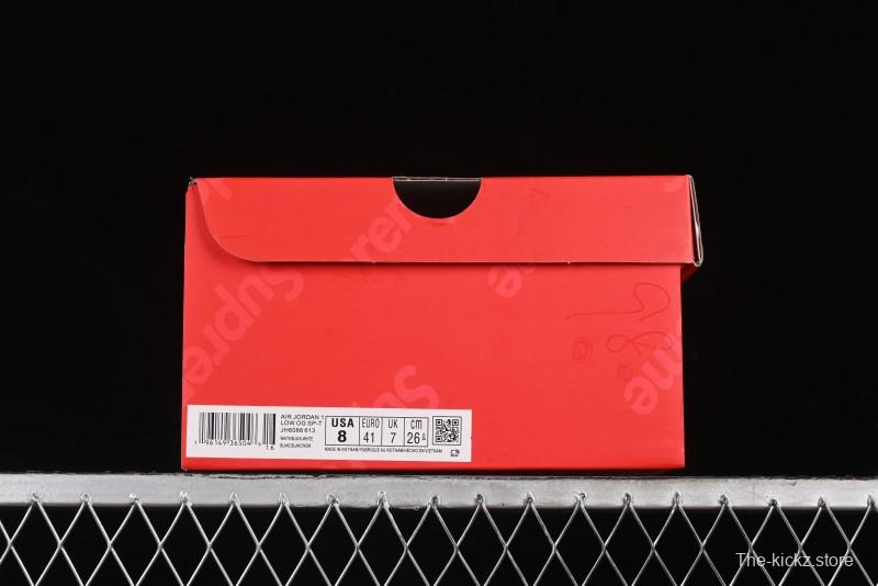 Nike Travis Scott x Fragment Design x Air Jordan 1 Low OG SP AJ1 Supreme Collaboration - JH6088-613