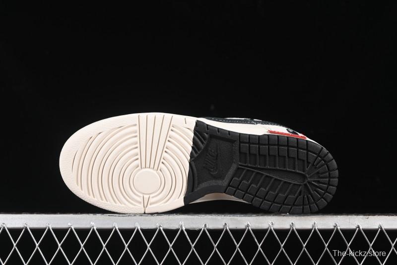 Nike SB Dunk Low Supreme x Bape Anniversary Custom Sneakers - MM1089-017