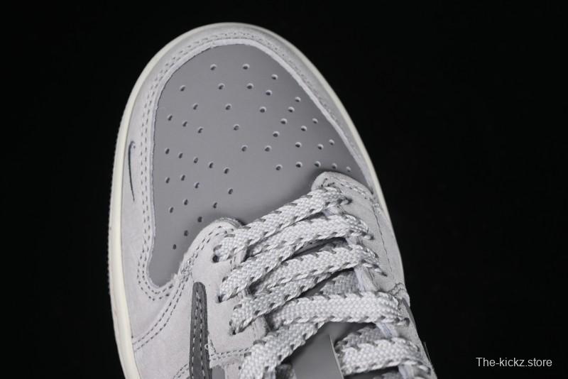 Nike Travis Scott x Fragment Design x Air Jordan 1 Low OG SP AJ1 Supreme Collaboration - JH6089-005