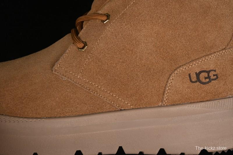 UGG Burleigh Chukka Comfortable Flat Lace-Up Round Toe Fashion Casual Boots - 1151773