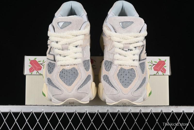 New Balance 9060 Retro Casual Running Sneakers with ABZORB Cushioning Technology - U9060BW1