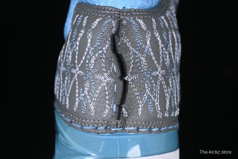 Nike Air Jordan 23 AJ23 Mid Retro Casual Sneakers with Visible Air Cushion - 318474-151