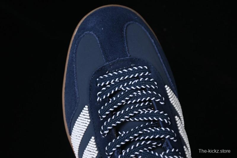 Adidas Clot x Originals Gazelle Indoor Retro Casual Slip-Resistant Wear-Resistant Low-Top Sneakers - IH3725