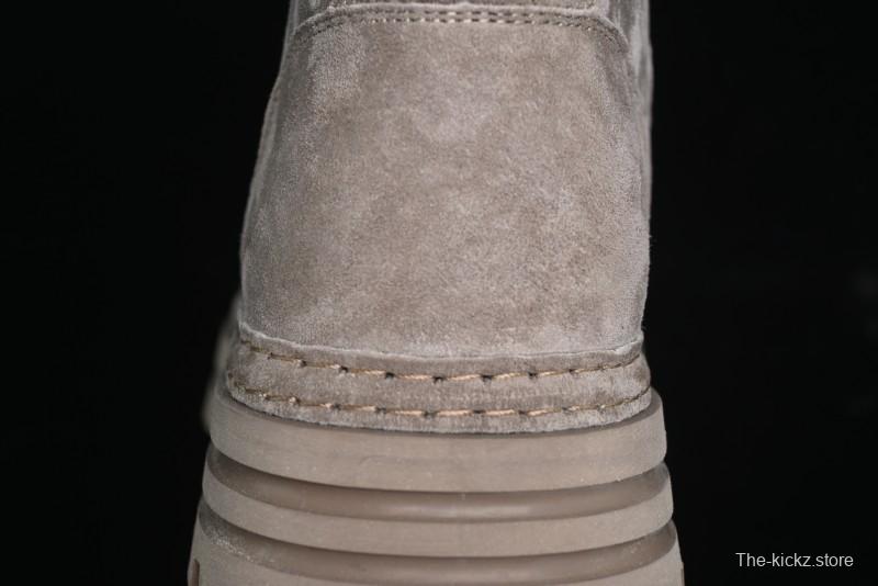 ECCO Cool Series Workwear Leather Anti-Slip Platform Chelsea Boots - 63890801001