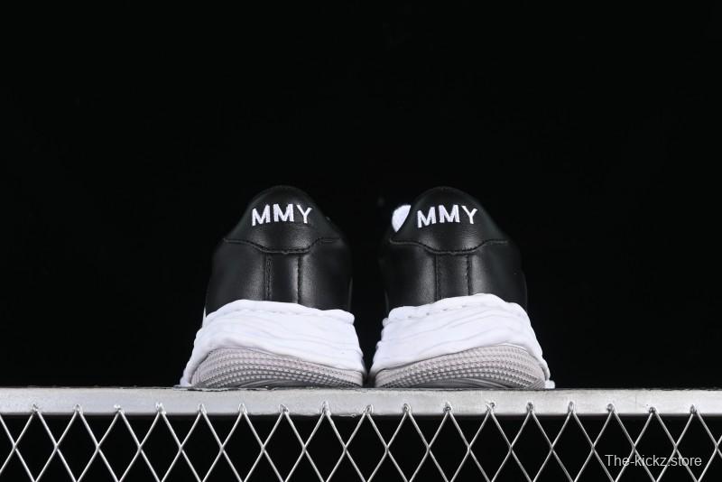 MMY Wayne Original Sole Leather Low Sneaker with Deconstructed Ice Cream Sole - W.E5