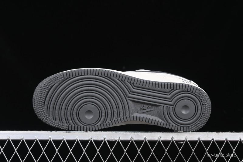 Nike Air Force 1 '07 Low The North Face Collaboration Beige Grey Check Grey Outsole Casual Sneakers - XZ6188-191