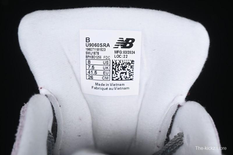 New Balance 9060 Retro Casual Running Shoes with ABZORB Cushioning Technology - U9060SRA