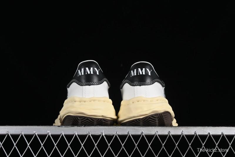 Wayne MMY Original Sole Leather Low Sneaker with Deconstructed Ice Cream Sole - W.E5