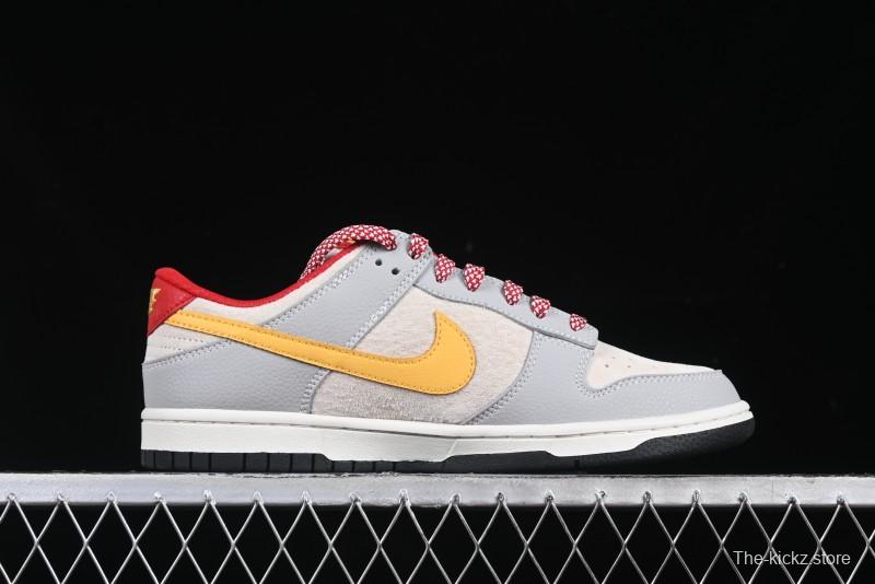 Nike SB Dunk Low The North Face Year of the Snake Collaboration Yellow Swoosh Anniversary Custom Low-Top Casual Skate Shoes - DJ2024-079