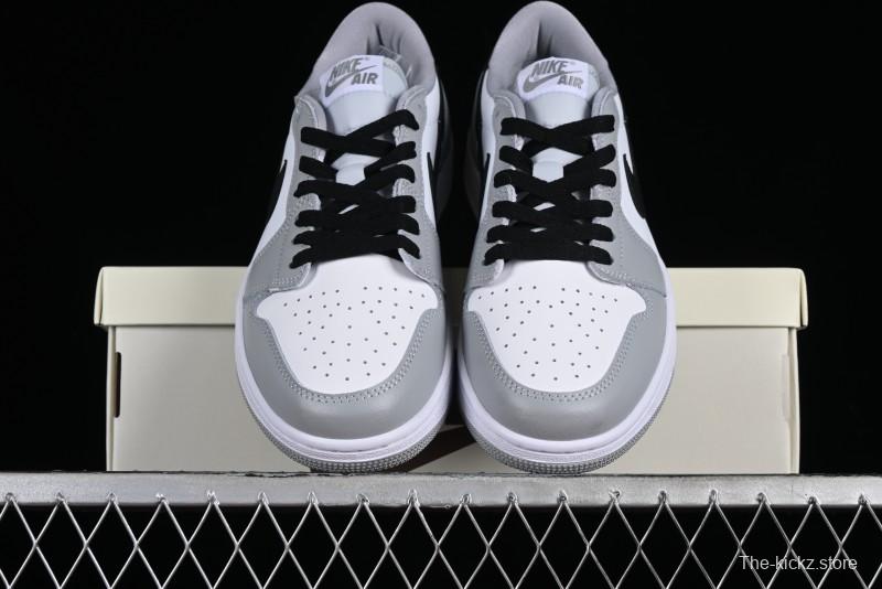 Nike Air Jordan 1 Low AJ1 Grey Black Low Top Casual Sneakers - CZ0790-110