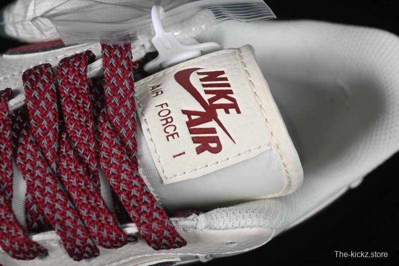 Nike Air Force 1 '07 Low QR Code Black Star Sneakers Low-Top Casual Shoes - CU1836-961