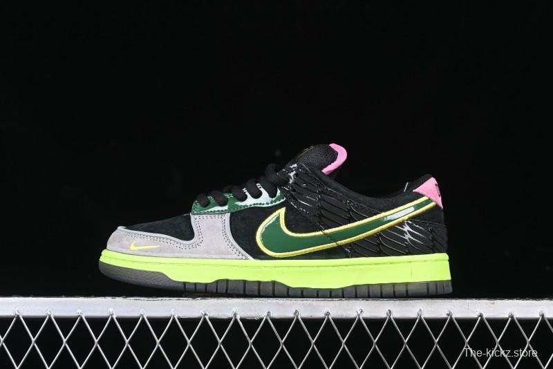 Nike Dunk Low "What The Ducks" Oregon Ducks Football Team Low-Top Casual Sneakers - HV1454-001