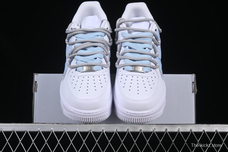 Nike Air Force 1 '07 Low Blue Storm Casual Sneakers - YY2024-626