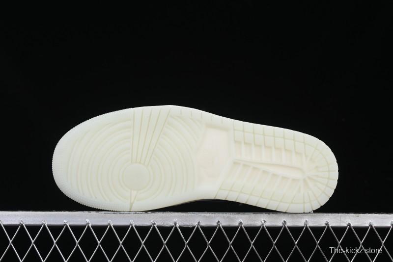 Nike Air Jordan 1 Low OG CNY AJ1 Snake Year Limited Silver Snake Low-Top Retro Basketball Shoes - HF3144-100