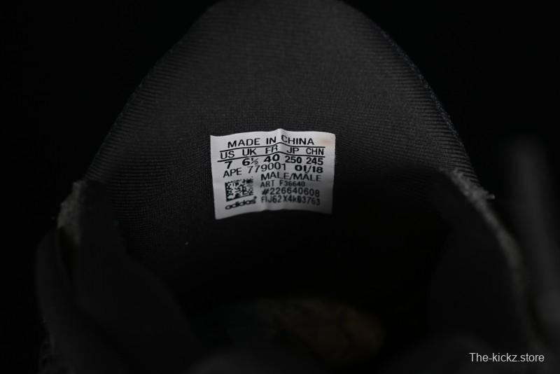 Adidas Yeezy 500 Black Casual Running Shoes - F36640