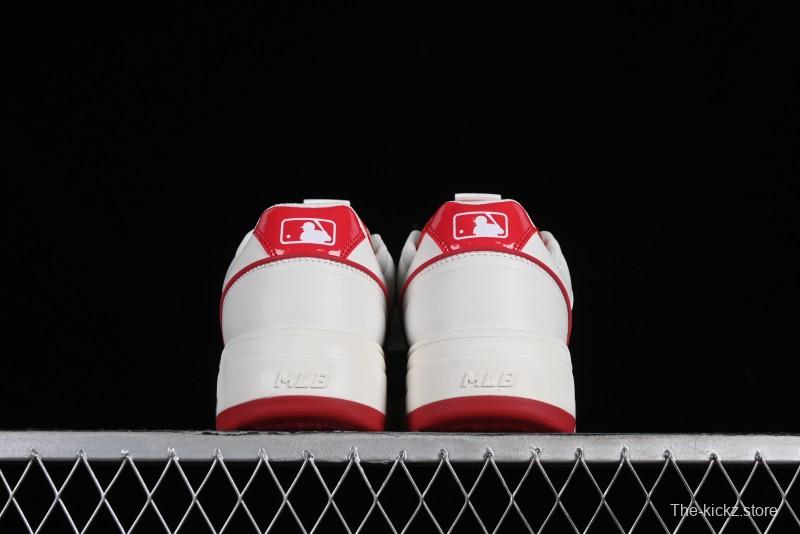 MLB Chunky Liner Basic New York Yankees Thick Sole Casual Sneakers with 6cm Height Increase - 3ASXCA12N43RDS